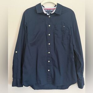 Tommy Hilfiger Dark Blue Casual Shirt